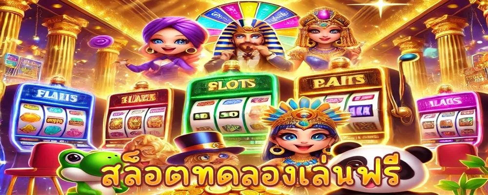 สล็อตทดลองเล่นฟรี