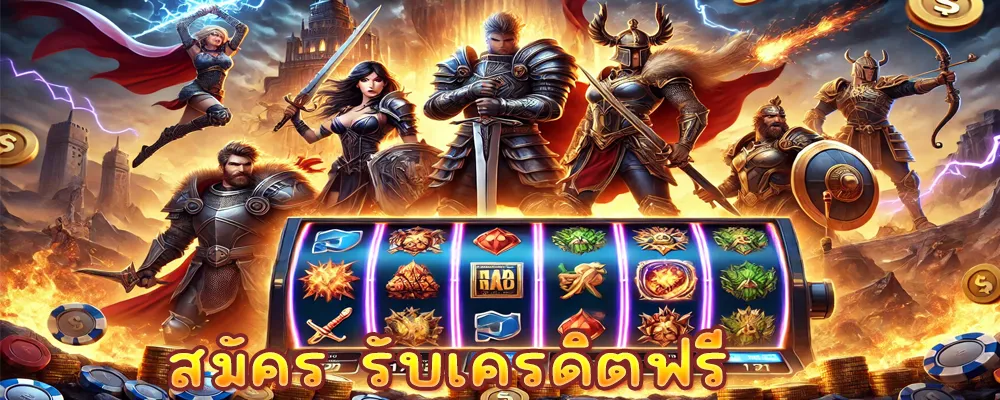 สมัคร รับเครดิตฟรี